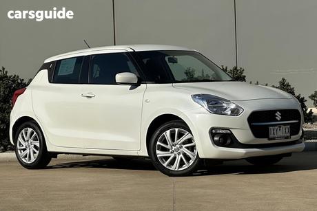 White 2023 Suzuki Swift Hatchback Gl Shadow