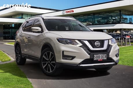 White 2021 Nissan X-Trail Wagon Ti (4Wd)