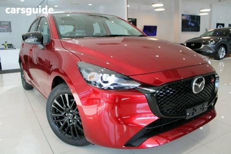 Red 2026 Mazda Mazda2 Hatchback G15 Evolve