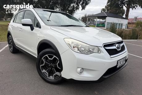 White 2014 Subaru XV Wagon 2.0I