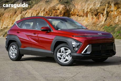 Red 2026 Hyundai Kona Wagon