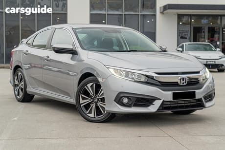 Silver 2016 Honda Civic Sedan Vti-L