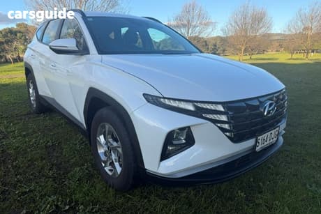 White 2024 Hyundai Tucson Wagon (Fwd)