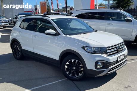 White 2023 Volkswagen T-Cross Wagon 85Tfsi Life