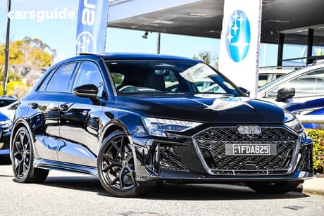 Black 2025 Audi RS 3 Sedan 2.5 Tfsi S Tronic
