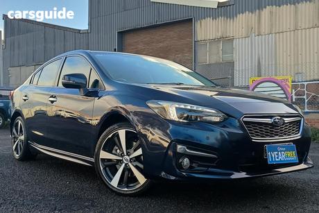 Blue 2018 Subaru Impreza Sedan 2.0I-S (Awd)