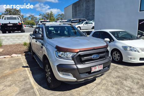 Silver 2018 Ford Ranger Dual Cab Pick-up Wildtrak 3.2 (4X4)