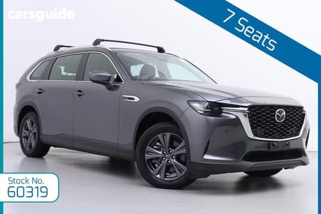 Grey 2025 Mazda CX-80 Wagon D50E Touring