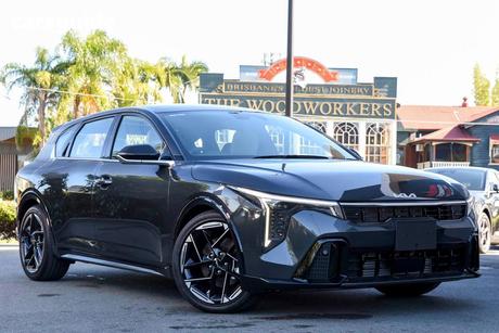 Grey 2026 Kia K4 Sedan Gt-Line
