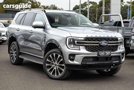 Silver 2026 Ford Everest Wagon Sport (4Wd)