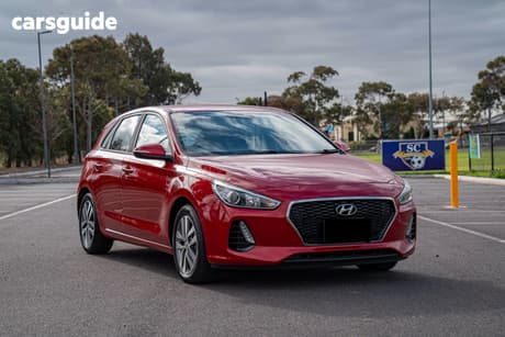 Burgundy 2018 Hyundai I30 Hatchback Active