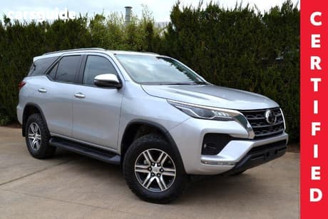 Silver 2024 Toyota Fortuner Wagon Gxl