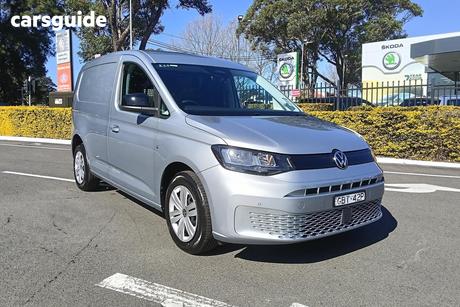 Silver 2026 Volkswagen Caddy 5 Van Cargo Tsi220