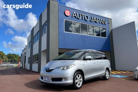 Silver 2007 Toyota Estima OtherCar HYBRID X