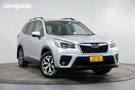 Silver 2021 Subaru Forester Wagon 2.5I-L (Awd)