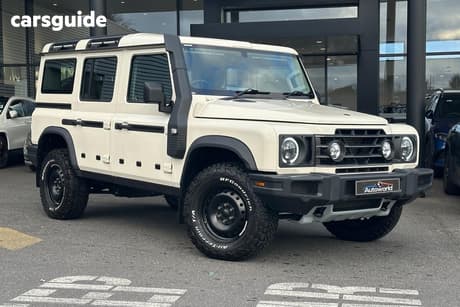 White 2025 Ineos Grenadier Wagon Trialmaster Edition