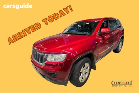 Red 2011 Jeep Grand Cherokee Wagon Laredo (4X4)