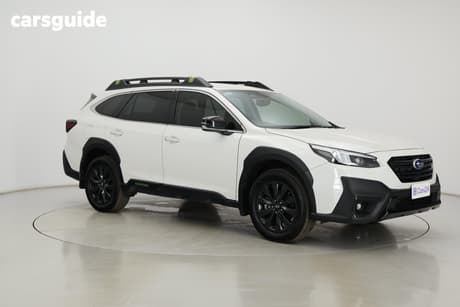 White 2023 Subaru Outback Wagon Awd Sport