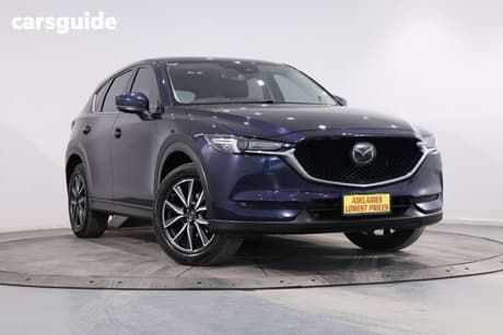 Blue 2021 Mazda CX-5 Wagon Gt (Awd)