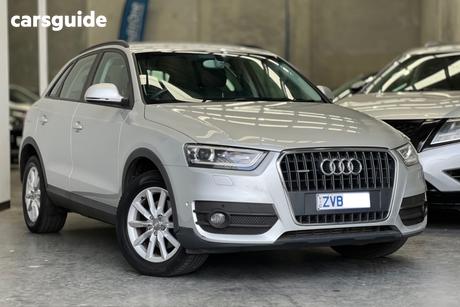 Grey 2012 Audi Q3 Wagon 2.0 Tfsi Quattro (125Kw)