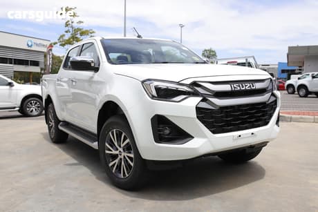 White 2025 Isuzu D-MAX Crew Cab Utility Ls-U (4X4)