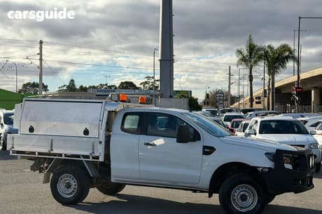 White 2018 Ford Ranger Super Cab Chassis Xl 3.2 (4X4)