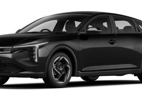 Black 2025 Kia K4 Sedan Sport+
