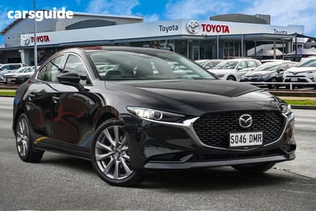 Black 2026 Mazda Mazda3 Hatchback G20 Touring Vision