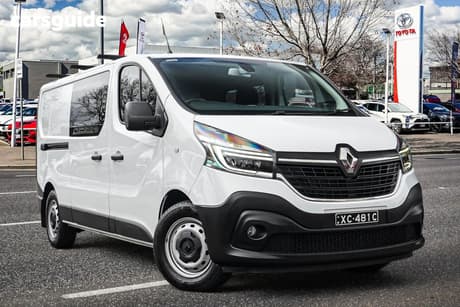 White 2022 Renault Trafic Van L2 Lwb Premium Crew (125Kw)