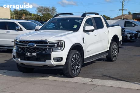 White 2026 Ford Ranger Double Cab Pick Up Platinum 3.0 (4X4)