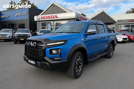 Blue 2025 JAC T9 UTE Dual Cab Pick-up Haven (4X4)