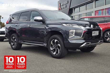 Grey 2024 Mitsubishi Pajero Sport Wagon Gls (4Wd) 7 Seat