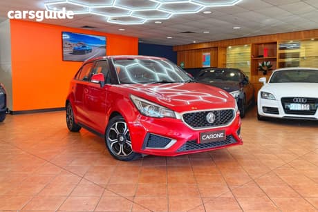 Red 2021 MG MG3 Hatchback Excite (With Navigation)