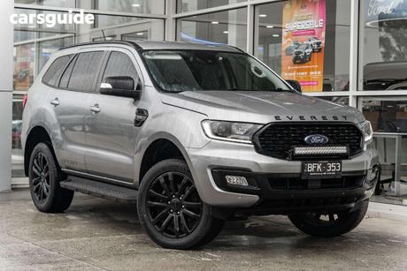 Silver 2020 Ford Everest Wagon Sport (4Wd 7 Seat)