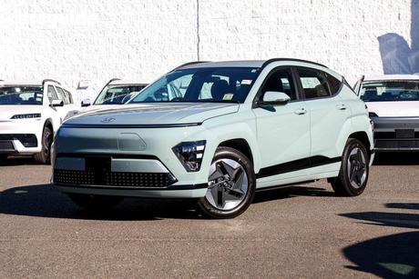Green 2026 Hyundai Kona Wagon Electric Std Range