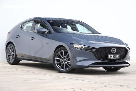 Grey 2024 Mazda 3 Hatchback G20 Touring