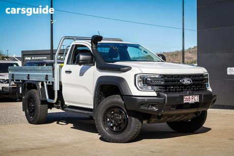 White 2025 Ford RANGER SUPER DUTY Ute Tray 4X4