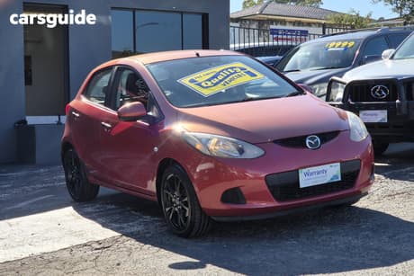 Red 2008 Mazda 3 Hatchback Maxx