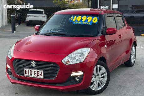 Red 2019 Suzuki Swift Hatchback Gl Navigator