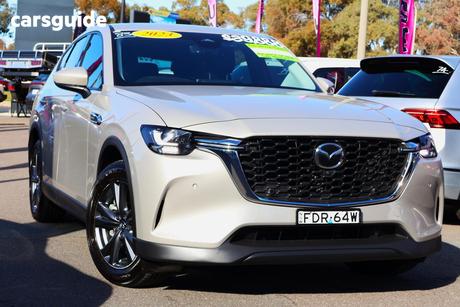 Beige 2023 Mazda CX-60 Wagon P50E Evolve Phev