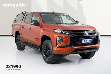 Orange 2021 Mitsubishi Triton Double Cab Pick Up Gsr (4X4)