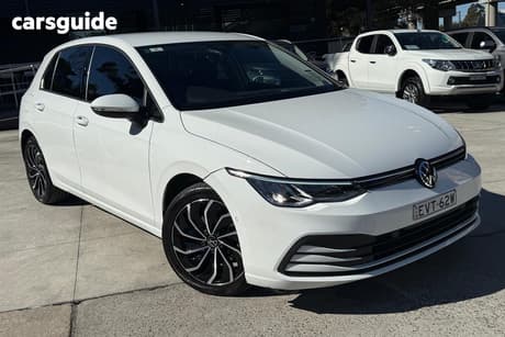 White 2022 Volkswagen Golf Hatchback 110Tsi Life