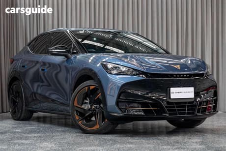 Blue 2025 Cupra Tavascan SUV VZ 4WD