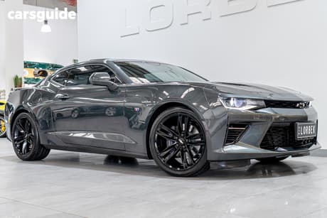 Grey 2018 Chevrolet Camaro Coupe 2Ss