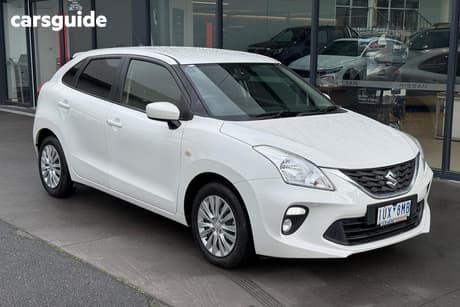 White 2021 Suzuki Baleno Hatchback Gl