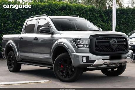 Grey 2026 GWM Cannon Alpha Dual Cab Utility Ultra Phev (4X4)