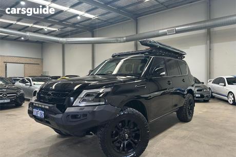 Black 2021 Nissan Patrol Wagon Ti (4X4)