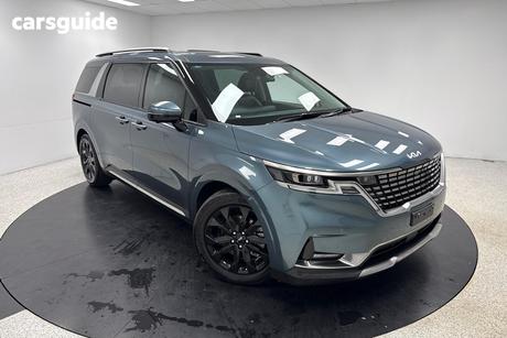 Blue 2022 Kia Carnival Wagon Platinum