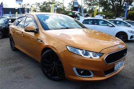 Orange 2015 Ford Falcon Sedan Xr6