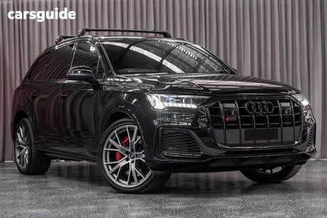Black 2020 Audi SQ7 Wagon Tdi V8 Quattro (Hybrid)